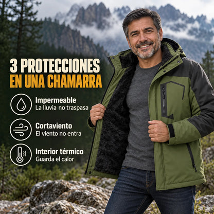 Chamarra Hombre Sierra 3 en 1 — Edición Todo Terreno