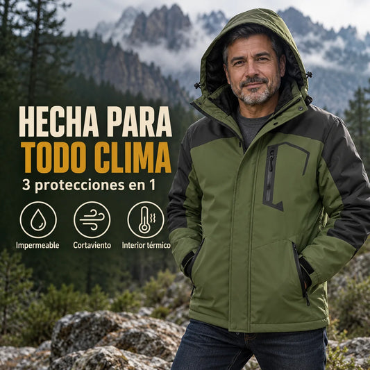 Chamarra Hombre Sierra 3 en 1 — Edición Todo Terreno