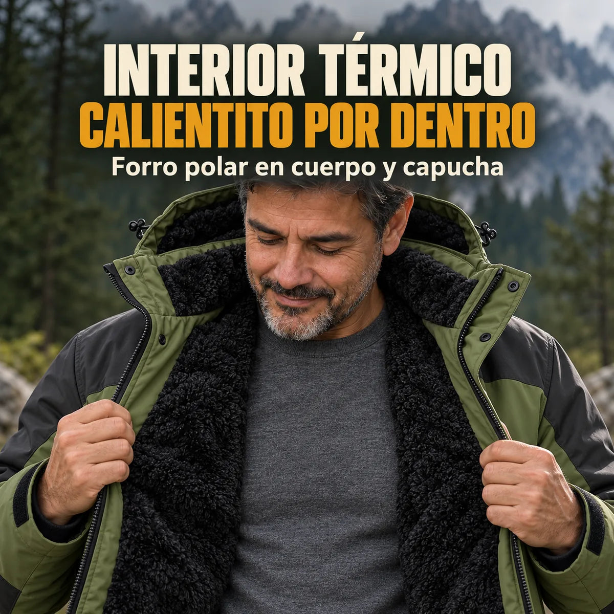 Chamarra Hombre Sierra 3 en 1 — Edición Todo Terreno