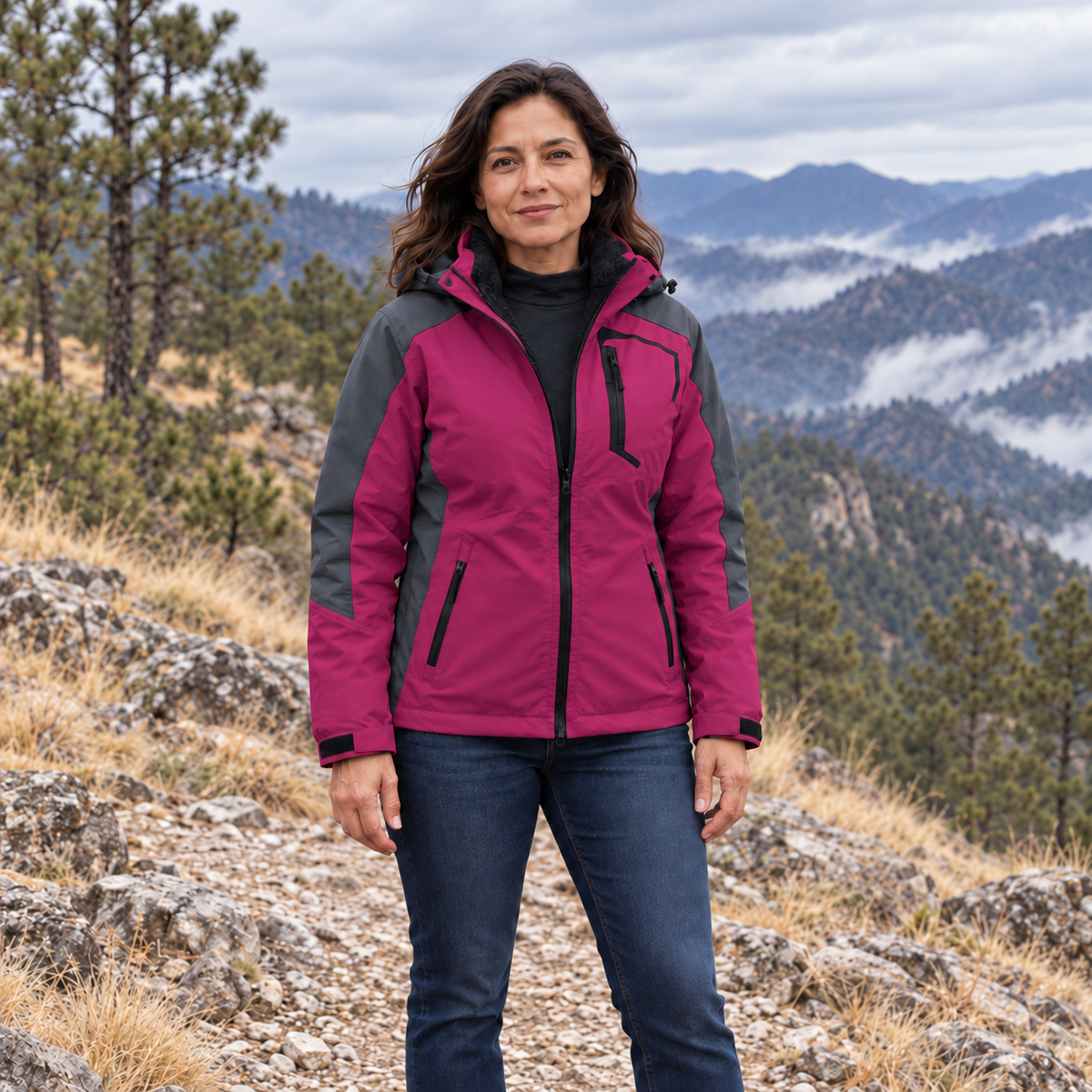 Chaqueta Mujer Sierra 3 en 1 — Edición Todo Terreno