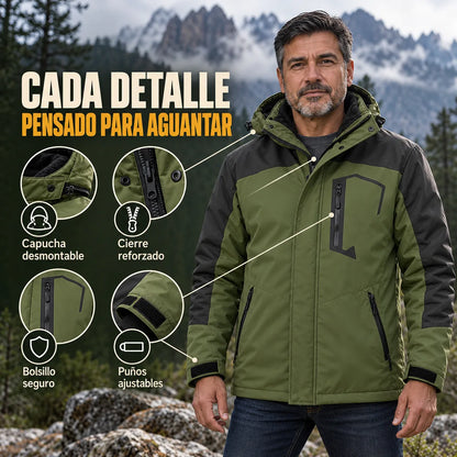 Chamarra Hombre Sierra 3 en 1 — Edición Todo Terreno