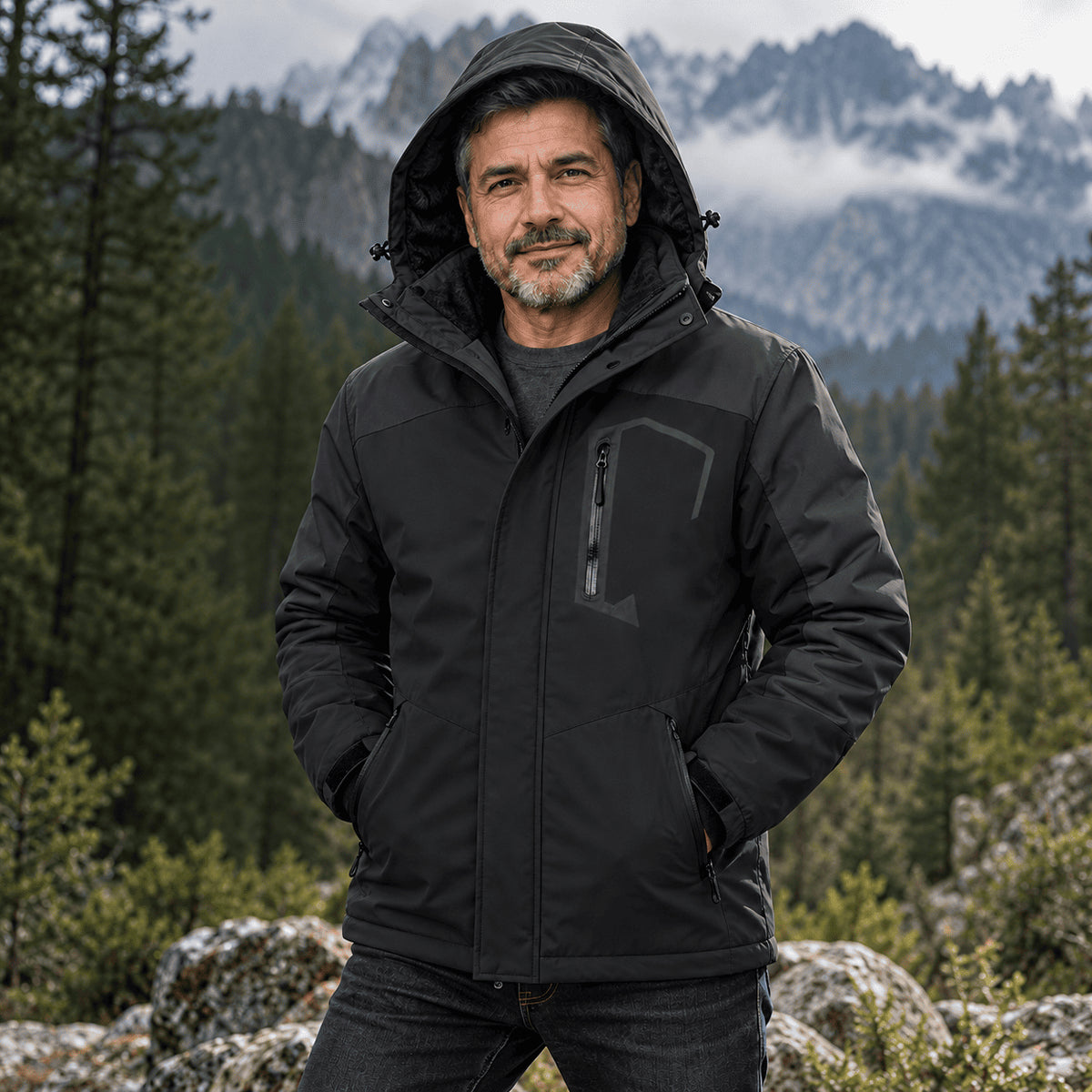 Chamarra Hombre Sierra 3 en 1 — Edición Todo Terreno