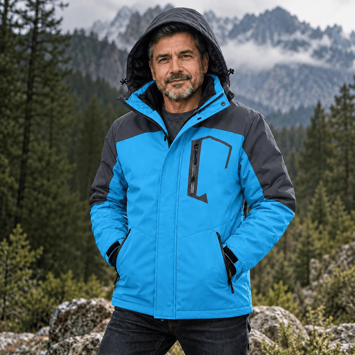Chamarra Hombre Sierra 3 en 1 — Edición Todo Terreno