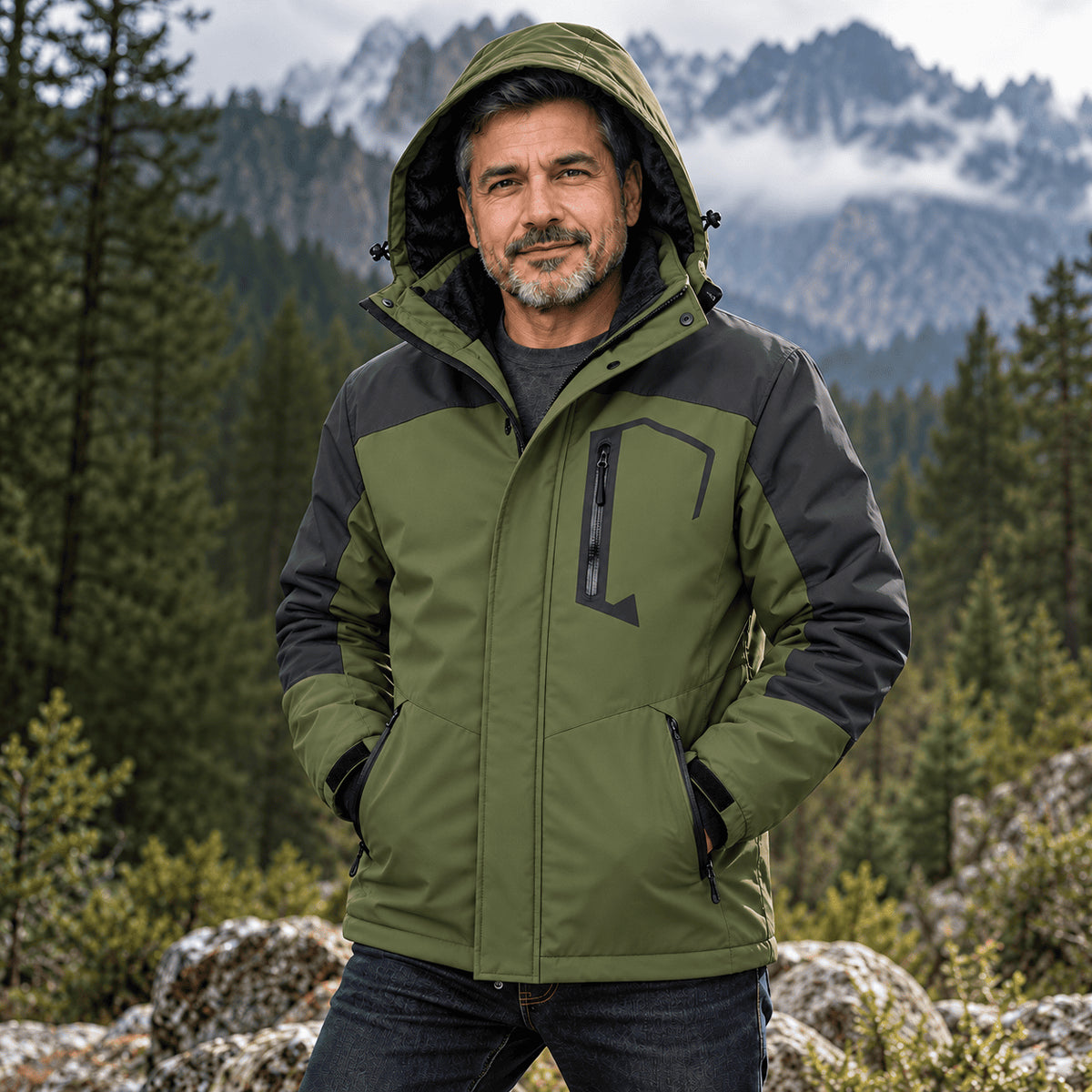 Chamarra Hombre Sierra 3 en 1 — Edición Todo Terreno