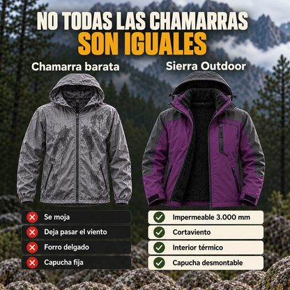 Chaqueta Mujer Sierra 3 en 1 — Edición Todo Terreno