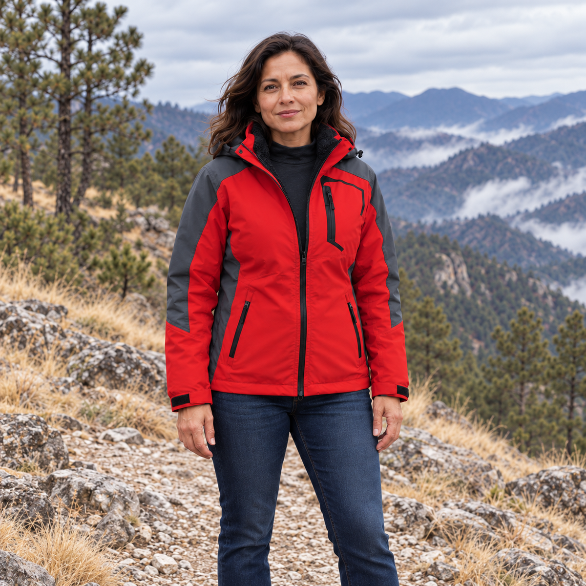 Chaqueta Mujer Sierra 3 en 1 — Edición Todo Terreno