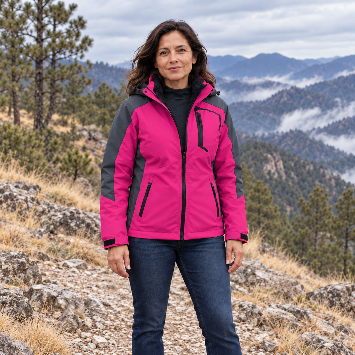 Chaqueta Mujer Sierra 3 en 1 — Edición Todo Terreno
