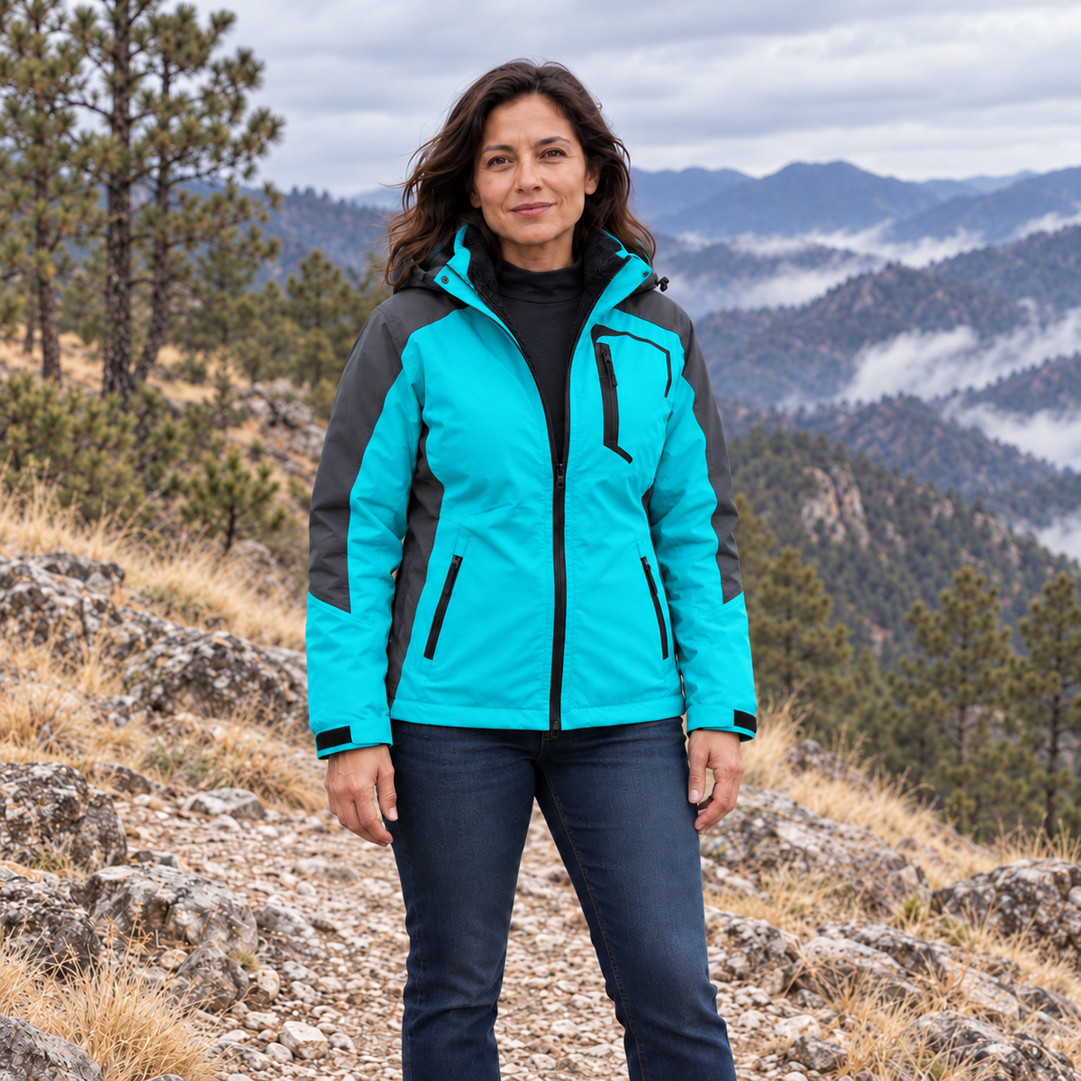 Chaqueta Mujer Sierra 3 en 1 — Edición Todo Terreno