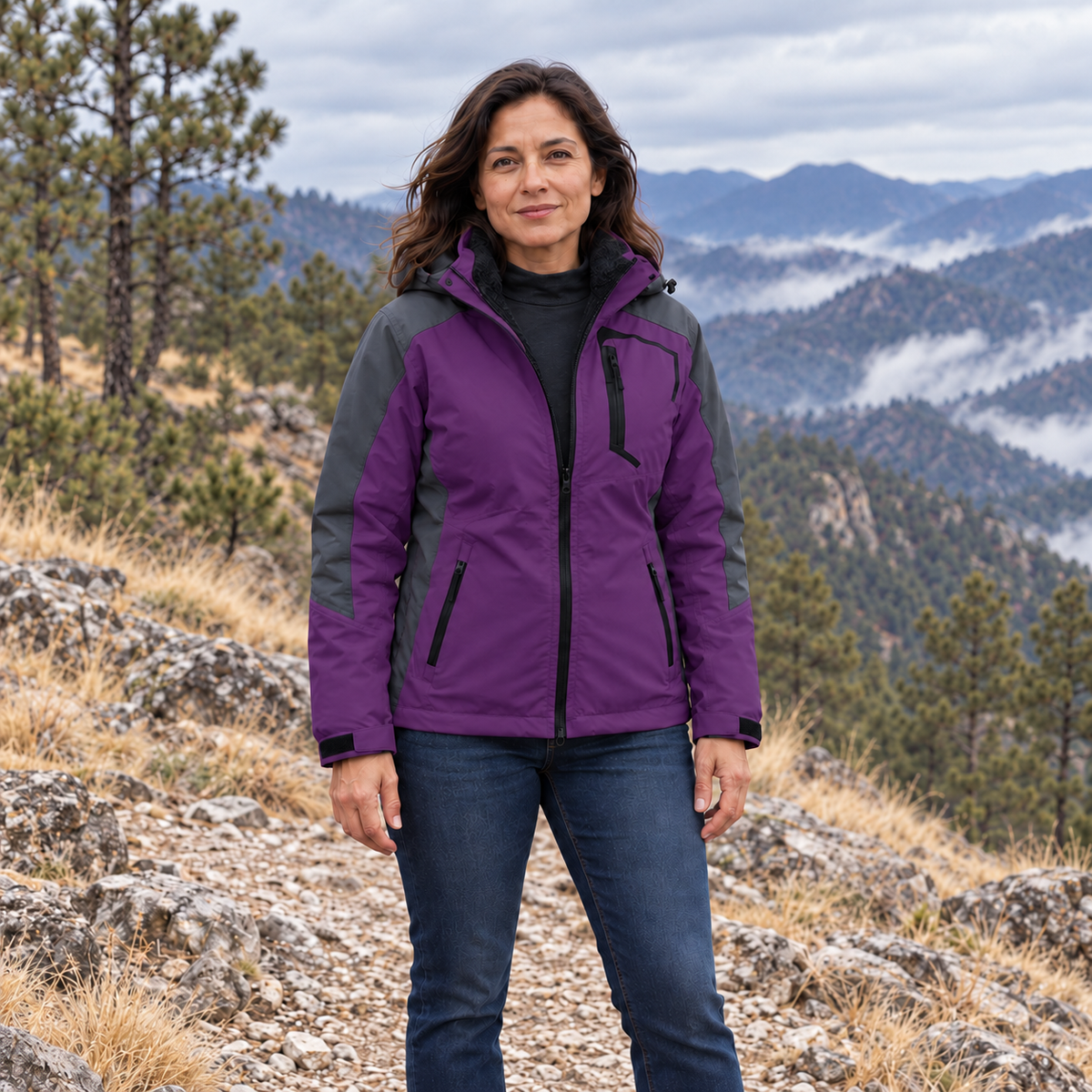 Chaqueta Mujer Sierra 3 en 1 — Edición Todo Terreno