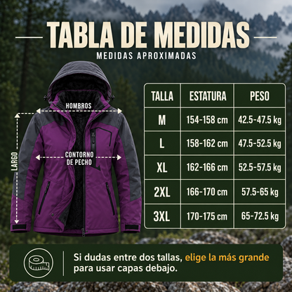 Chaqueta Mujer Sierra 3 en 1 — Edición Todo Terreno